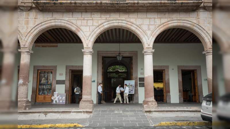 Gobierno de Morelia refuerza medidas preventivas en zonas comerciales del centro histórico