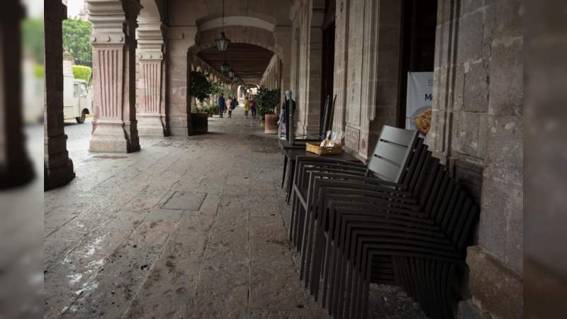 Gobierno de Morelia refuerza medidas preventivas en zonas comerciales del centro histórico