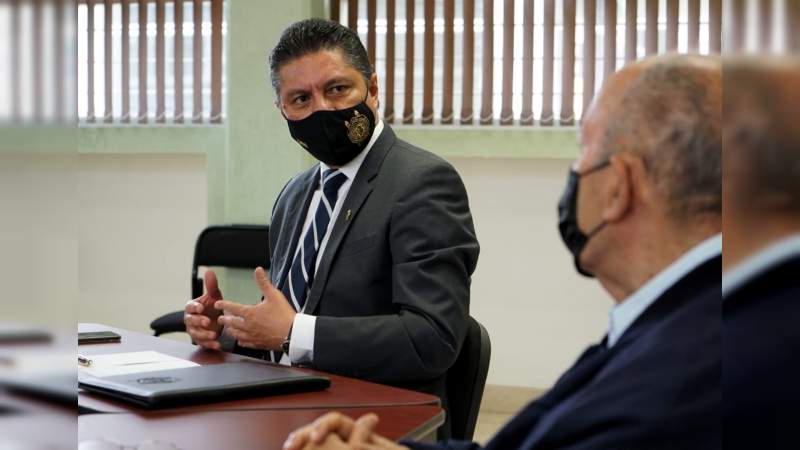 Presenta rector de la UMSNH, informe 2020 ante la Comisión de Rectoría 