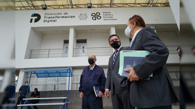Presenta rector de la UMSNH, informe 2020 ante la Comisión de Rectoría 