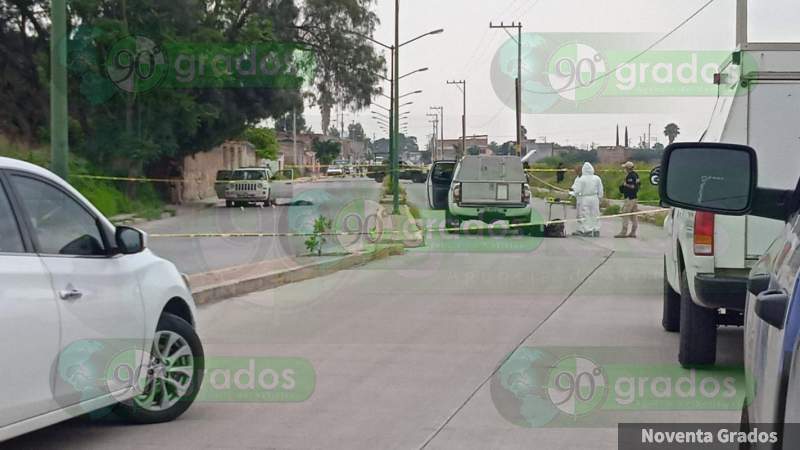 Un hombre y una mujer fueron asesinado a balazos en Celaya, Guanajuato, resultando herido un transeúnte
