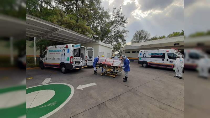 Suman 233 traslados prehospitalarios COVID-19, realizados por el CRUM