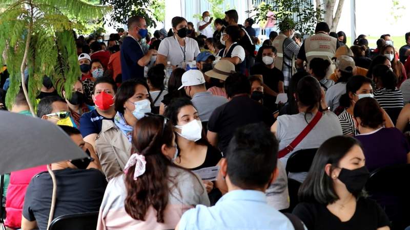 Ya son más de 43 mil dosis aplicadas de la vacuna anti COVID-19 a población de 18 a 29 años 