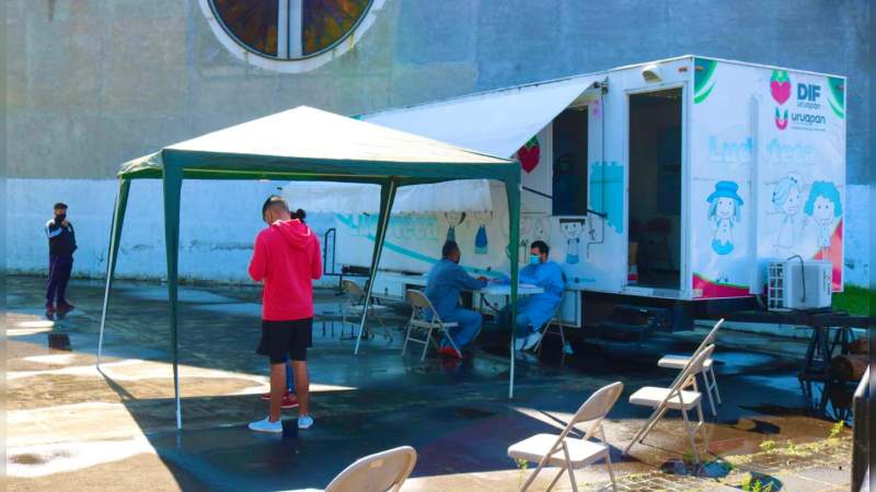  Habilitan 2 módulos para pruebas rápidas de Covid-19 en Uruapan 