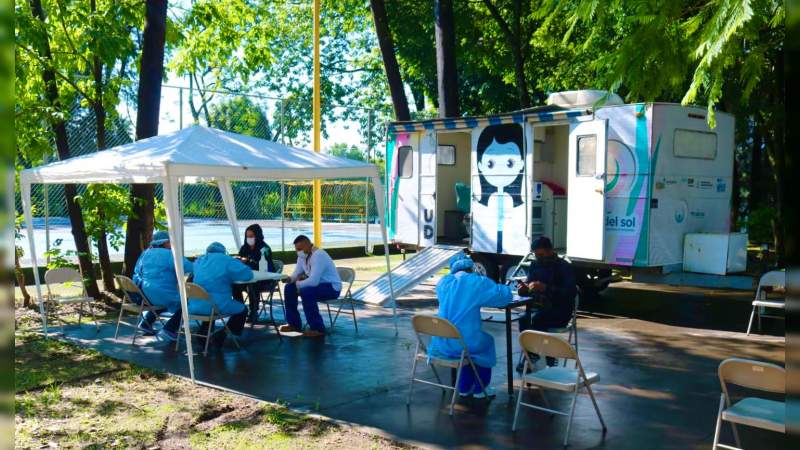  Habilitan 2 módulos para pruebas rápidas de Covid-19 en Uruapan 