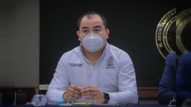Fortalecerán medidas sanitarias en Uruapan ante aumento de casos Covid-19 