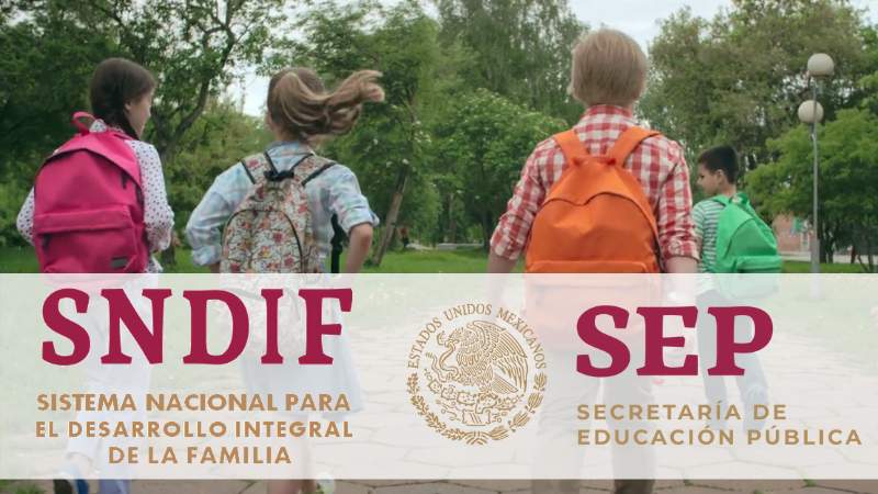 DIF respalda a la SEP y el regreso a las aulas 