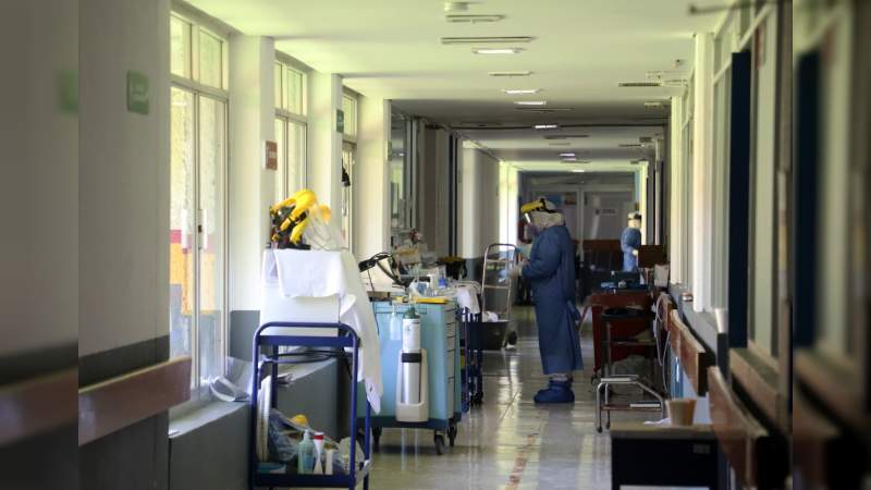 Al 93% de su capacidad aéreas Covid-19 en hospitales ISSSTE, SEMAR y SSM en Lázaro Cárdenas  