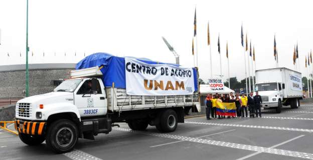 Reúne la UNAM casi 13 toneladas de víveres en apoyo a Ecuador 