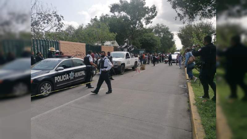 Policía Municipal y Guardia Nacional implementan operativo en centros de vacunación