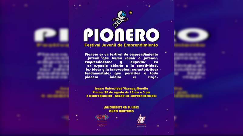 Prepara IJUM, Festival de Emprendimiento Juvenil “PIONERO” 