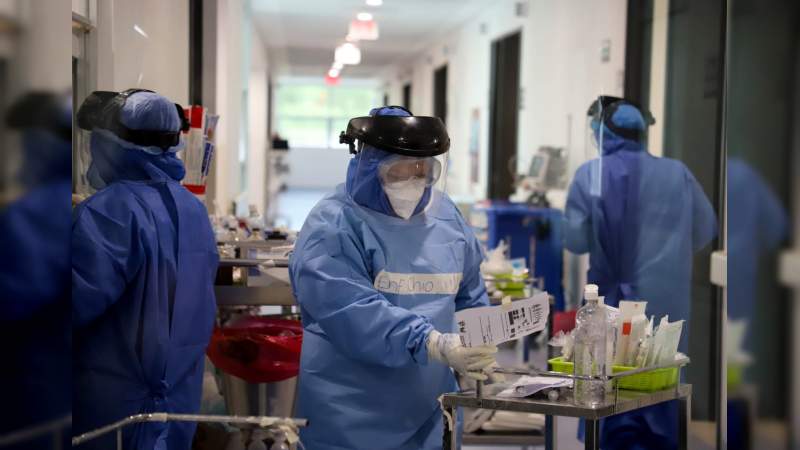 En Pátzcuaro y LC, hospitales de la SSM saturados en áreas COVID-19  