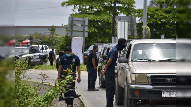 Continúan filtros sanitarios en Lázaro Cárdenas, Michoacán 