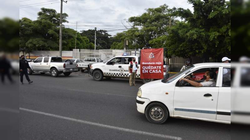 Continúa orientación de medidas sanitarias en Lázaro Cárdenas, Michoacán 
