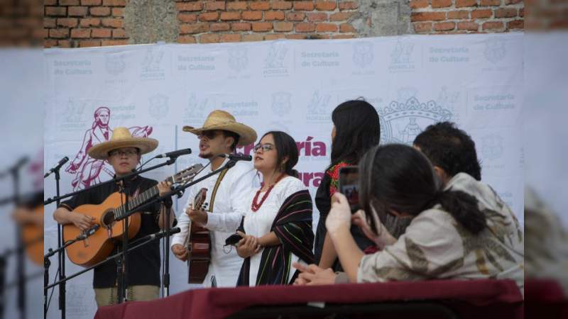 Inaugura Gobierno de Morelia “Foro Escénico al Aire Libre”