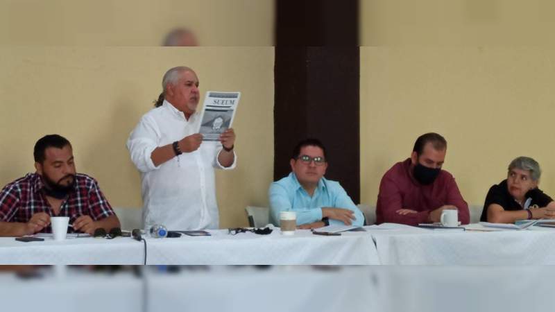 Exige SUEUM destitución del rector de la Universidad Michoacana 
