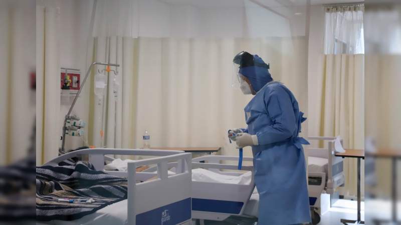 En Michoacán, 8 hospitales de la SSM se encuentran arriba del 50 por ciento de capacidad en áreas COVID-19 