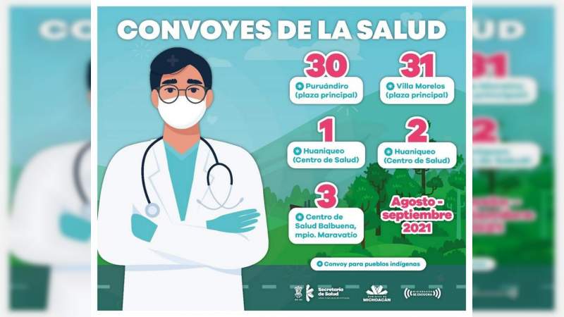 Informa SSM ubicaciones donde se instalara el convoy para Pueblos Indígenas 