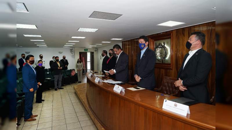 Inaugura rector de la UMSNH Programa de Bachillerato ciclo escolar 2021-2022