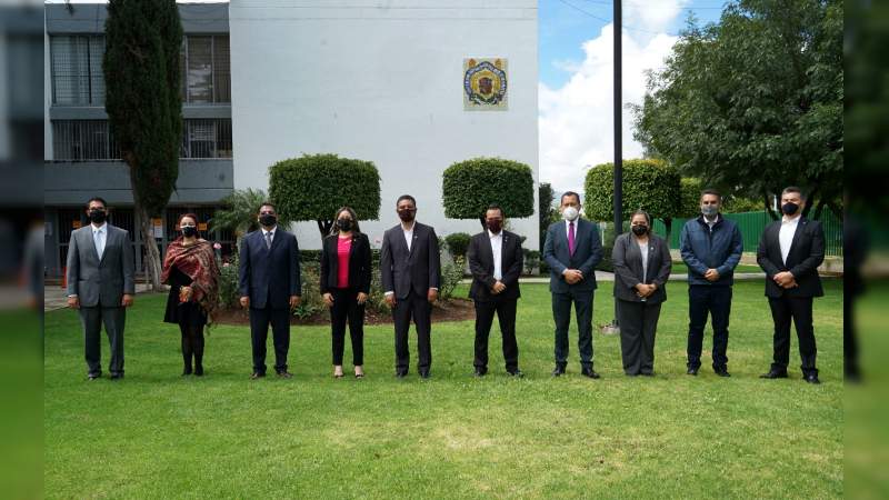 Inaugura rector de la UMSNH Programa de Bachillerato ciclo escolar 2021-2022