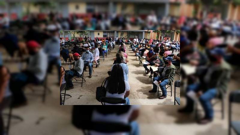 Este martes continúa la jornada de vacunación anticovid en Michoacán 