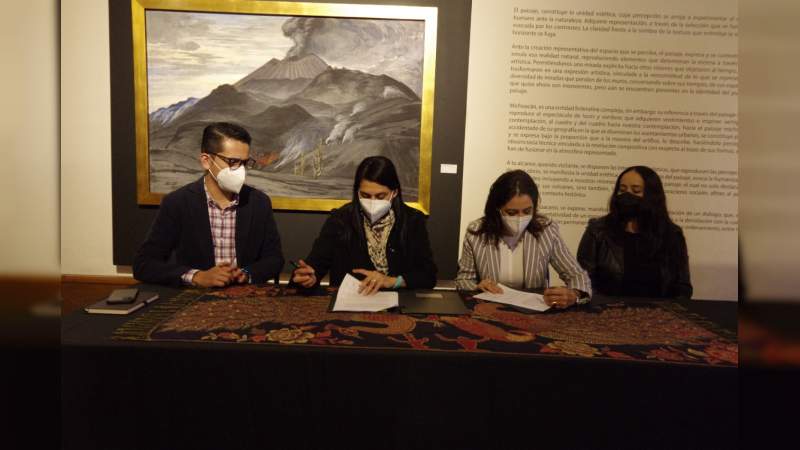 Firma Secum y Semigrante de Michoacán convenio de concertación de Acciones 
