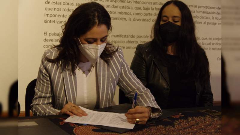 Firma Secum y Semigrante de Michoacán convenio de concertación de Acciones 