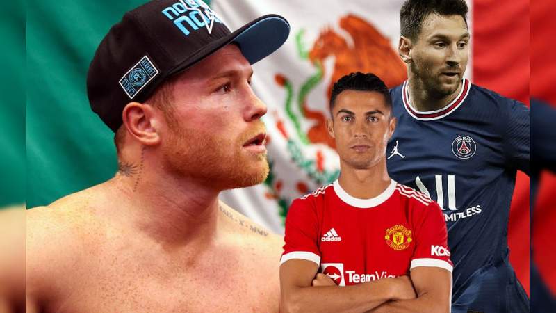Estudio revela que el "Canelo" Álvarez es un atleta más mercadeable que CR7 y Messi 