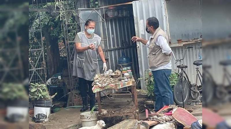 Atienden afectaciones por lluvias en Arteaga, Michoacán