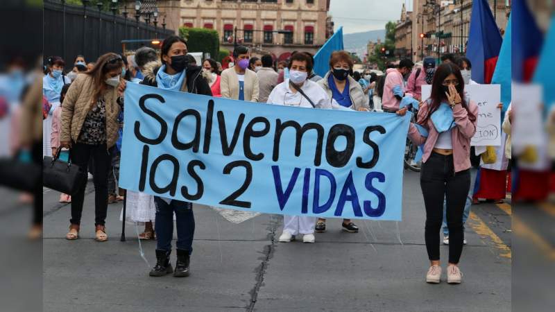 PROVIDA se hace presente en Morelia, tras la despenalización del aborto por la SCJN
