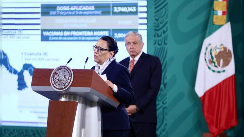 México abrirá la frontera con Estados Unidos; municipios fronterizos vacunados: SSPC 