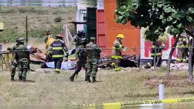 Estallido de polvorín deja un muerto y cuatro heridos, en Irapuato 