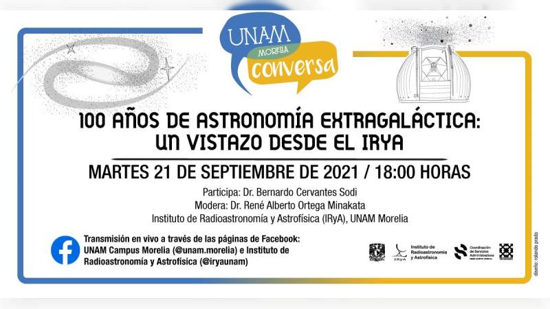 UNAM ofrecera charla de Astronomía Extragaláctica  