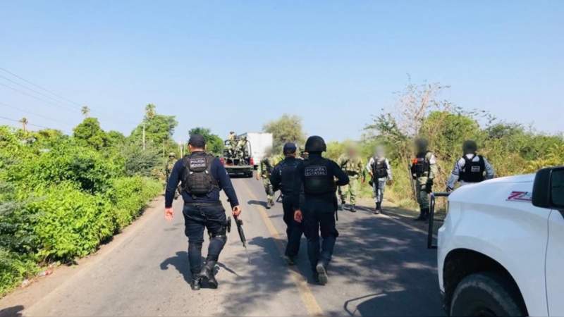 Se movilizan decenas de patrullas y helicópteros en megaoperativo a Buenavista 