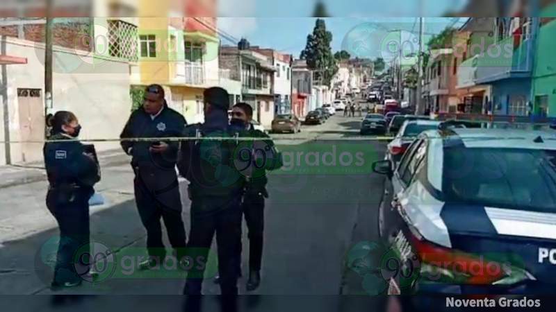 Atacan a tiros a dos personas en Morelia, Michoacán, hay un muerto y una herida