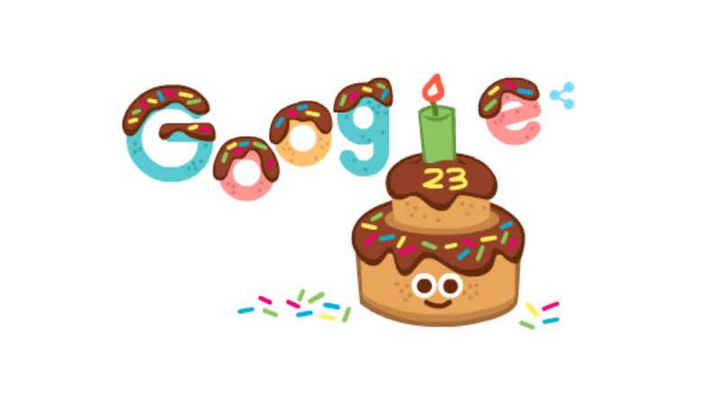 Google está de fiesta cumple 23 años y aquí te compartimos algunos datos de historia 