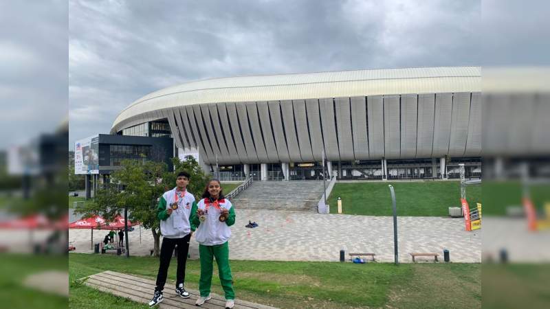 Karatecas michoacanos obtienen 3 medallas en Copa Mundial de Karate do 