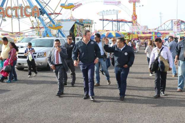 Inicia SSP operativo de seguridad en Expo Fiesta Michoacán 2016 - Foto 0 