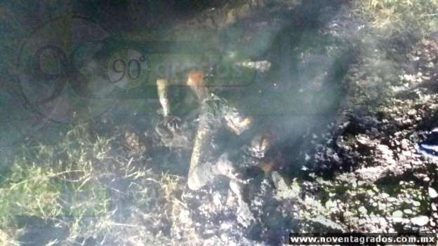 Localizan cuerpo quemado en Uruapan, Michoacán - Foto 1 
