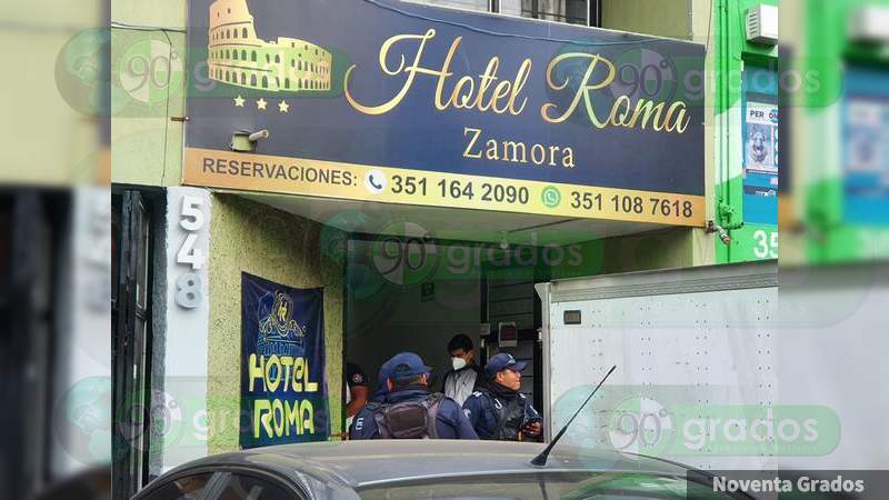 A recepcionista del "Hotel Roma", de Zamora; le cortaron el cuello y le dejaron mensaje