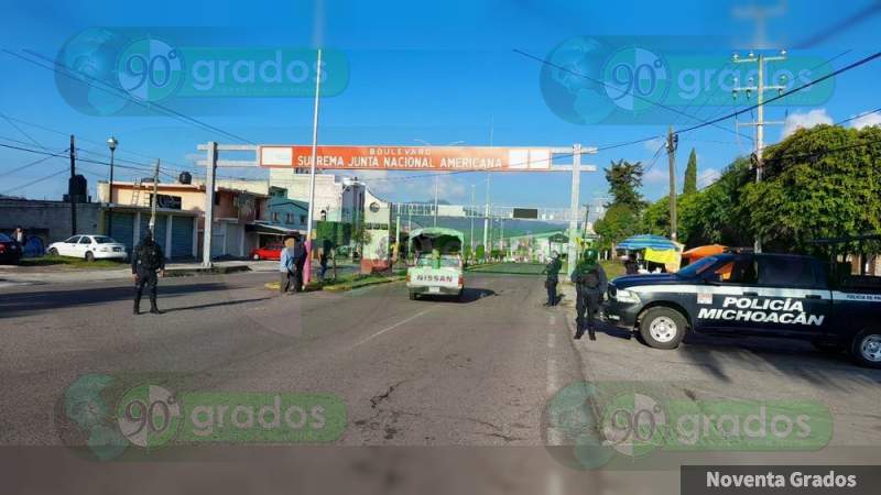 Continúan operativos para mantener la seguridad en la Región Oriente en Michoacán