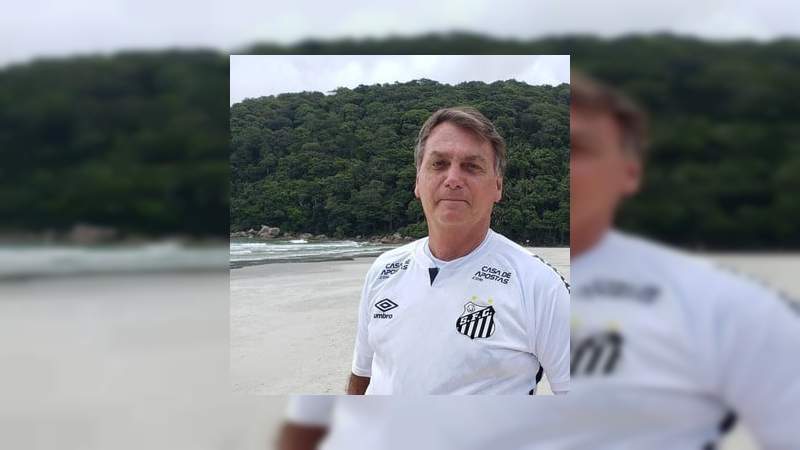 Prohíben la entrada al Santos vs Gremio al presidente Jair Bolsonaro por no estar vacunado 
