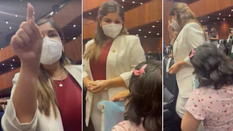 Ignora diputada de Morena a mujer que suplico hincada ayuda para las quimioterapias de su hijo 