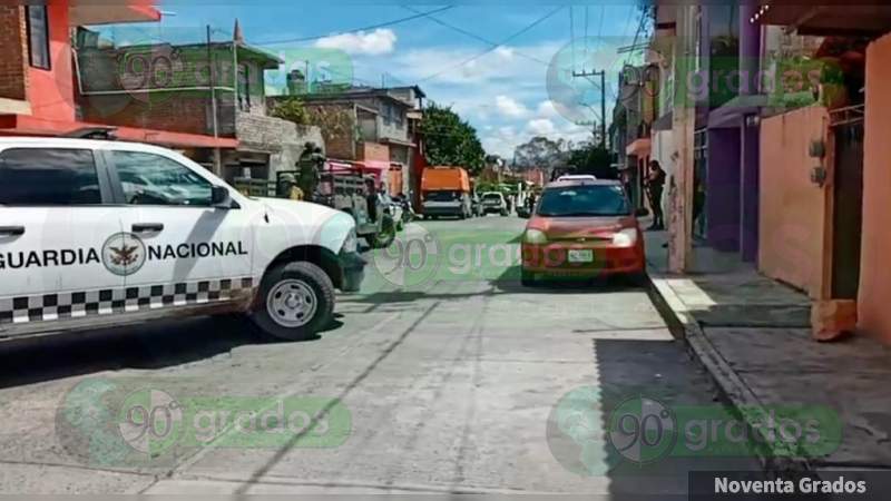 Ejecutan a una persona en colonia El Realito en Morelia, Michoacán  