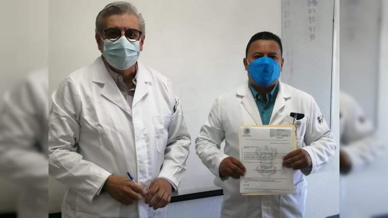 Eliseo Sandoval Rocha, nuevo subdirector del Hospital General de Uruapan, Michoacán  
