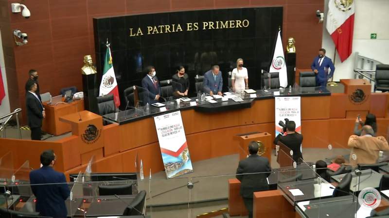 Raymundo López Olvera pide al senado atender las islas del lago de Pátzcuaro en Michoacán