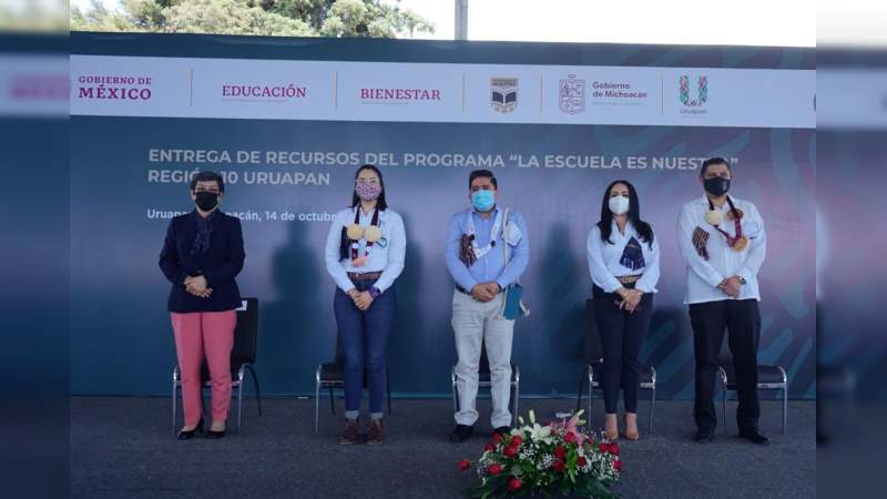 En coordinación con la federación, apoyaremos la educación de Uruapan: Nacho Campos 