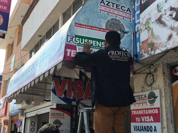 Profeco suspende 6 negocios dedicados a la gestoría de Profeco suspende 6 negocios dedicados a la gestoría de