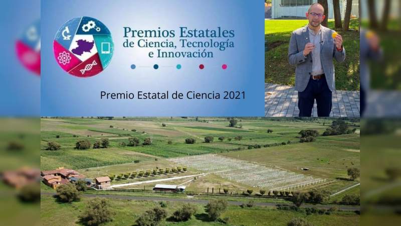 Otorgan Premio Estatal de Ciencia 2021 a investigador de la UNAM 