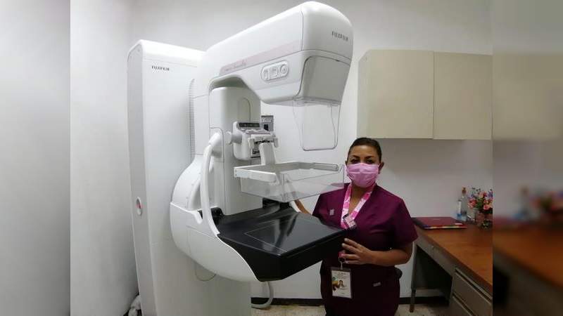 Mastografías gratuitas, ofrece el Hospital General De Uruapan, Michoacán "Dr. Pedro Daniel Martínez"